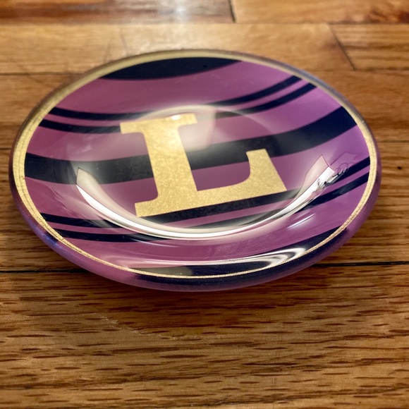 Monogrammed Jewelry Dish - Picture 2 of 4